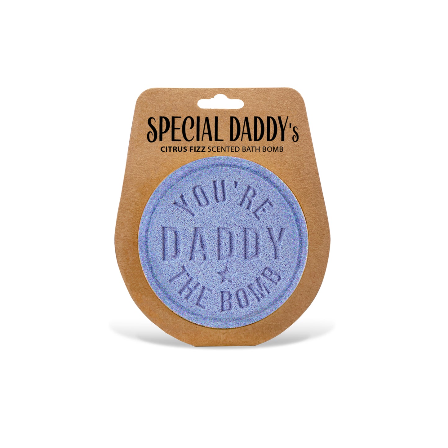 Personalised Special Daddy Citrus Fizz Scented Bath Bomb