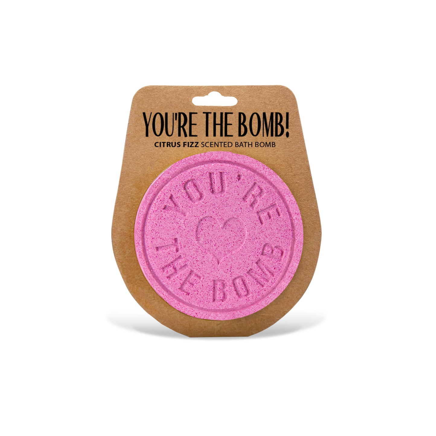 You're The Bomb Pink Citrus Fizz Scented Bath Bomb