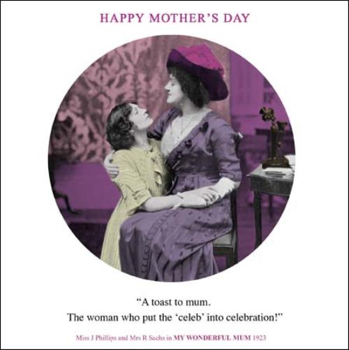 Funny A Toast To Mum Mother's Day Greeting Card
