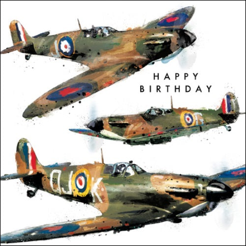 Classic Spitfire Birthday Greeting Card