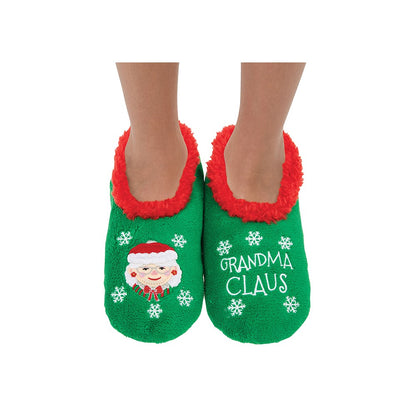 Snoozies! Xmas Family Grandma Claus Ladies Medium