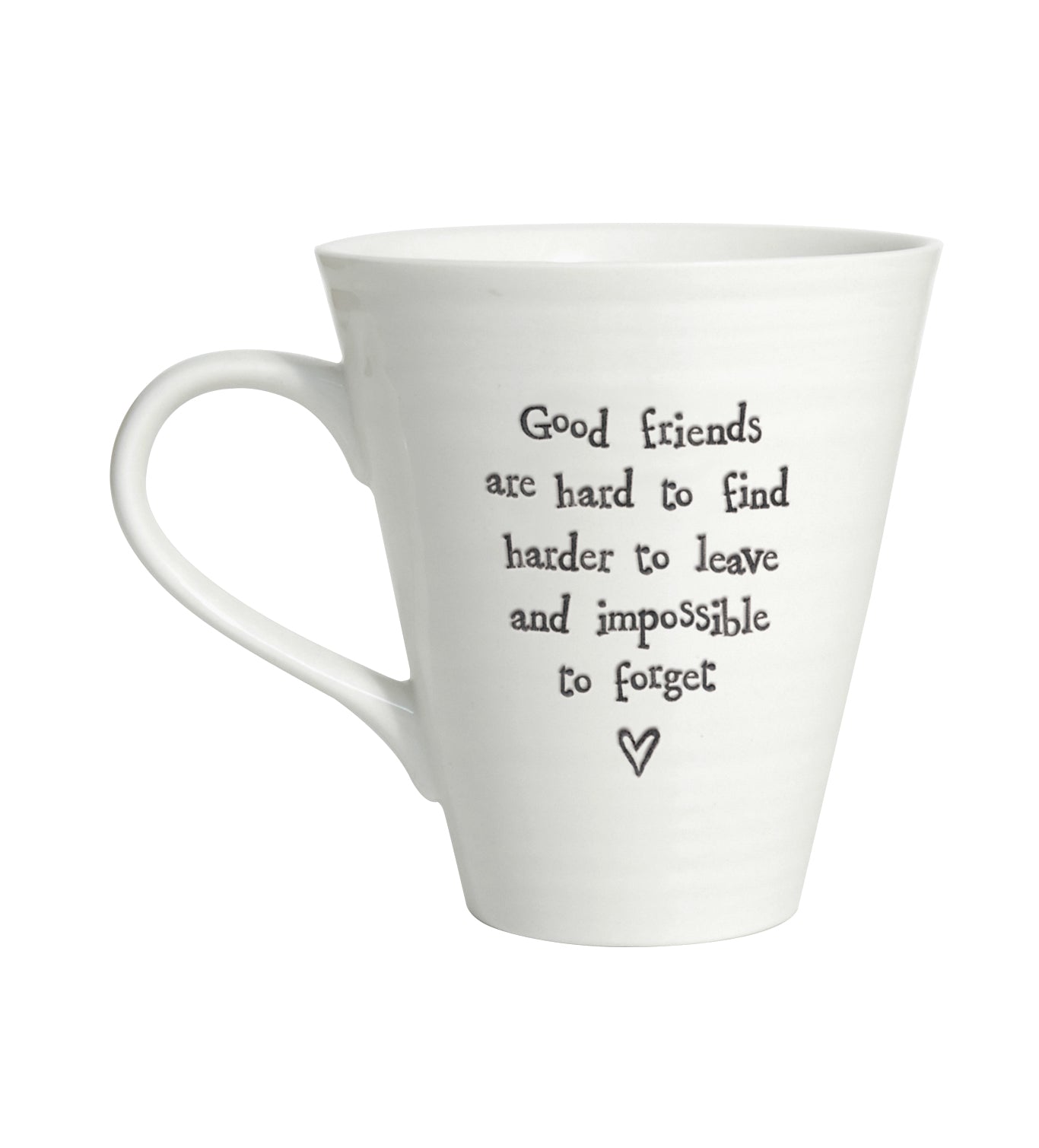 East Of India Good Friends Porcelain Mug In A Gift Box