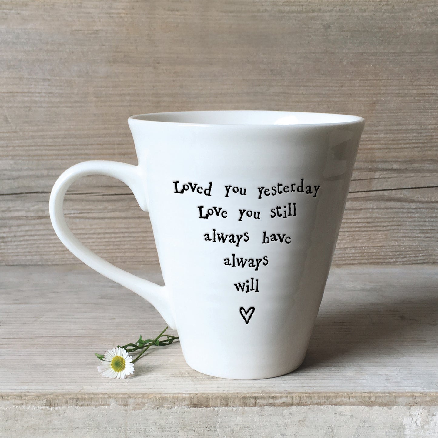 East Of India Love You Still Porcelain Mug In A Gift Box