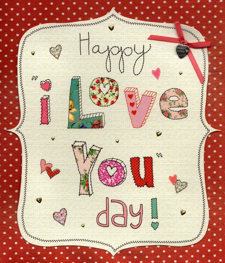 Happy I Love You Day Cute Valentine's Day Card