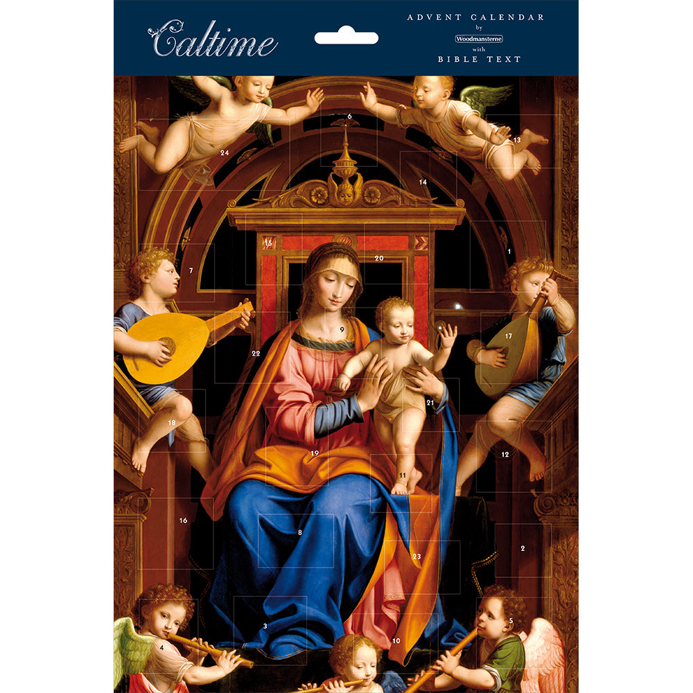 Caltime Jesus & Mary Traditional Christmas Advent Calendar