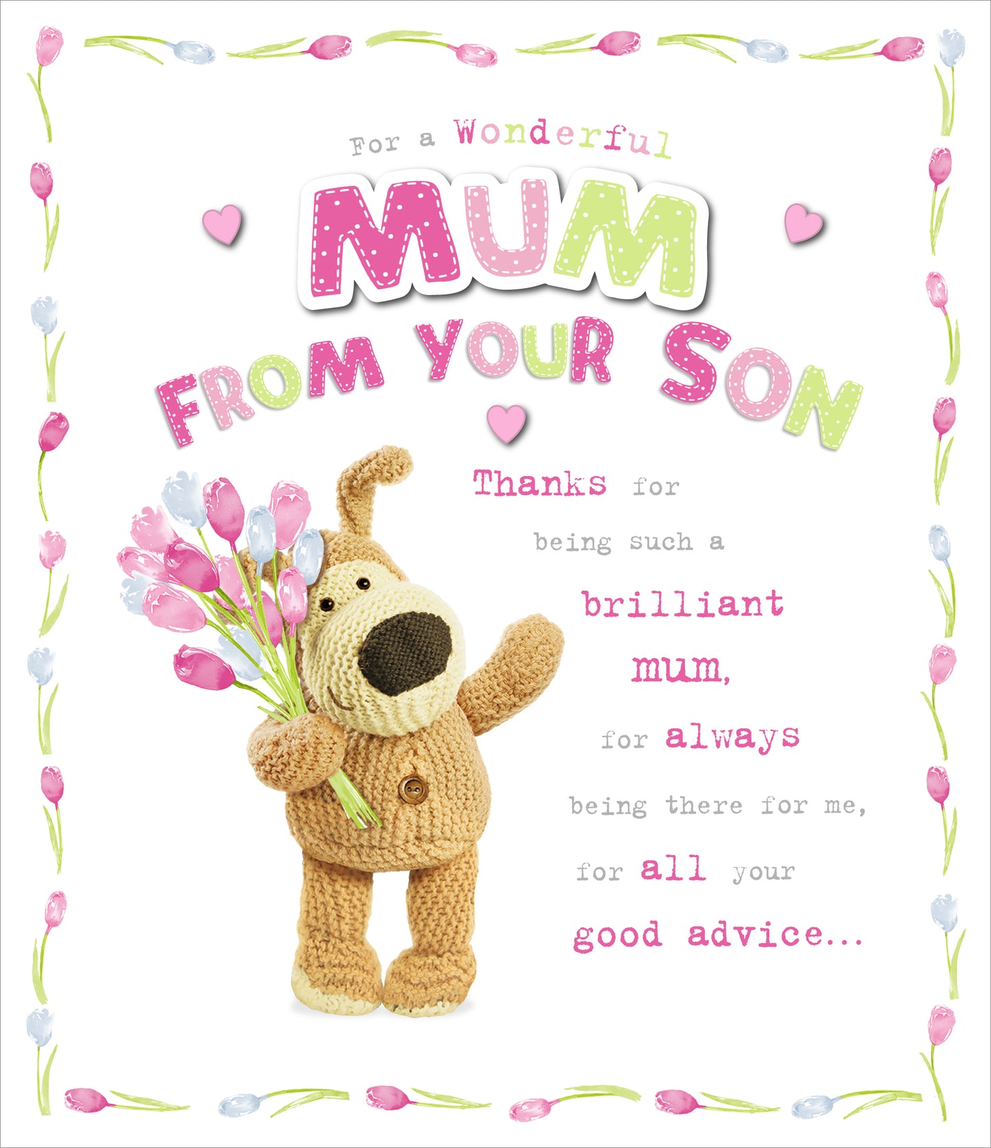 Boofle Mother's Day Card To Mum From Son