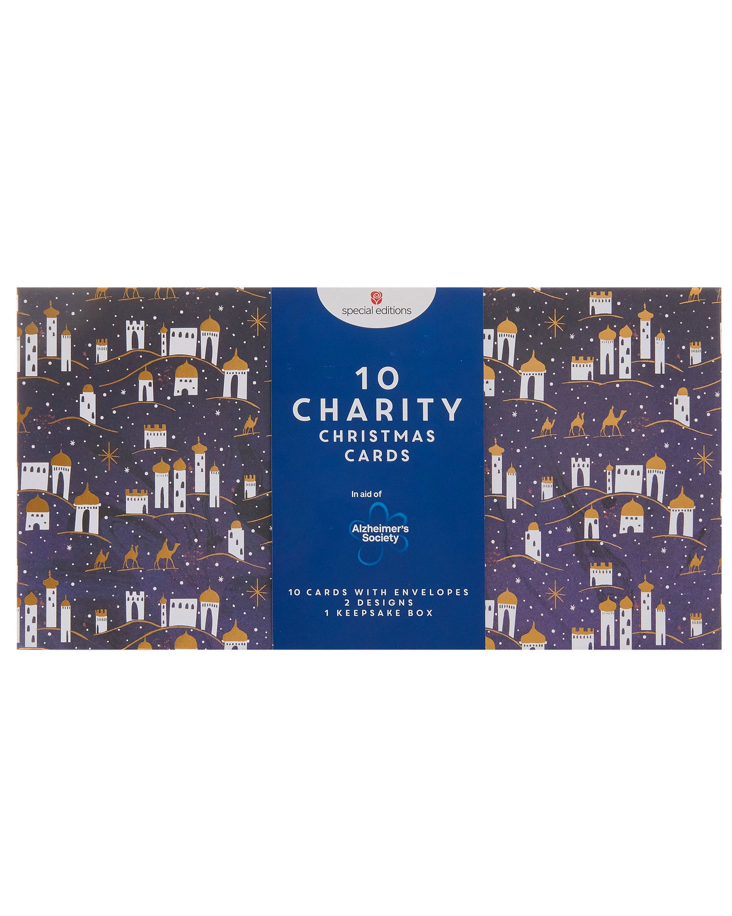 Box of 10 Bethlehem Alzheimer's Society Charity Christmas Cards