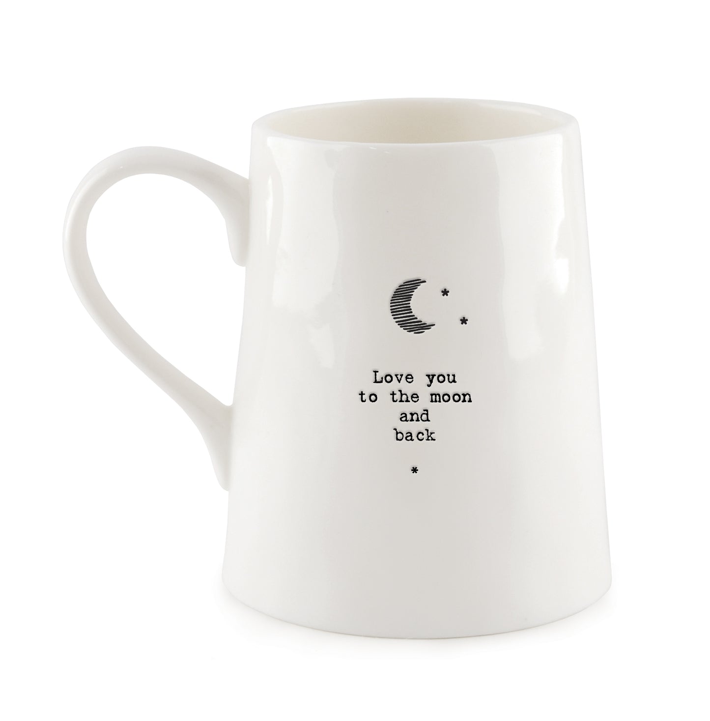 East Of India Moon & Back Porcelain Mug In A Gift Box