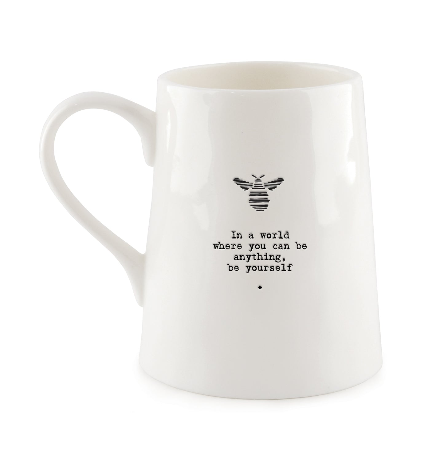 East Of India Be Yourself Porcelain Mug In A Gift Box