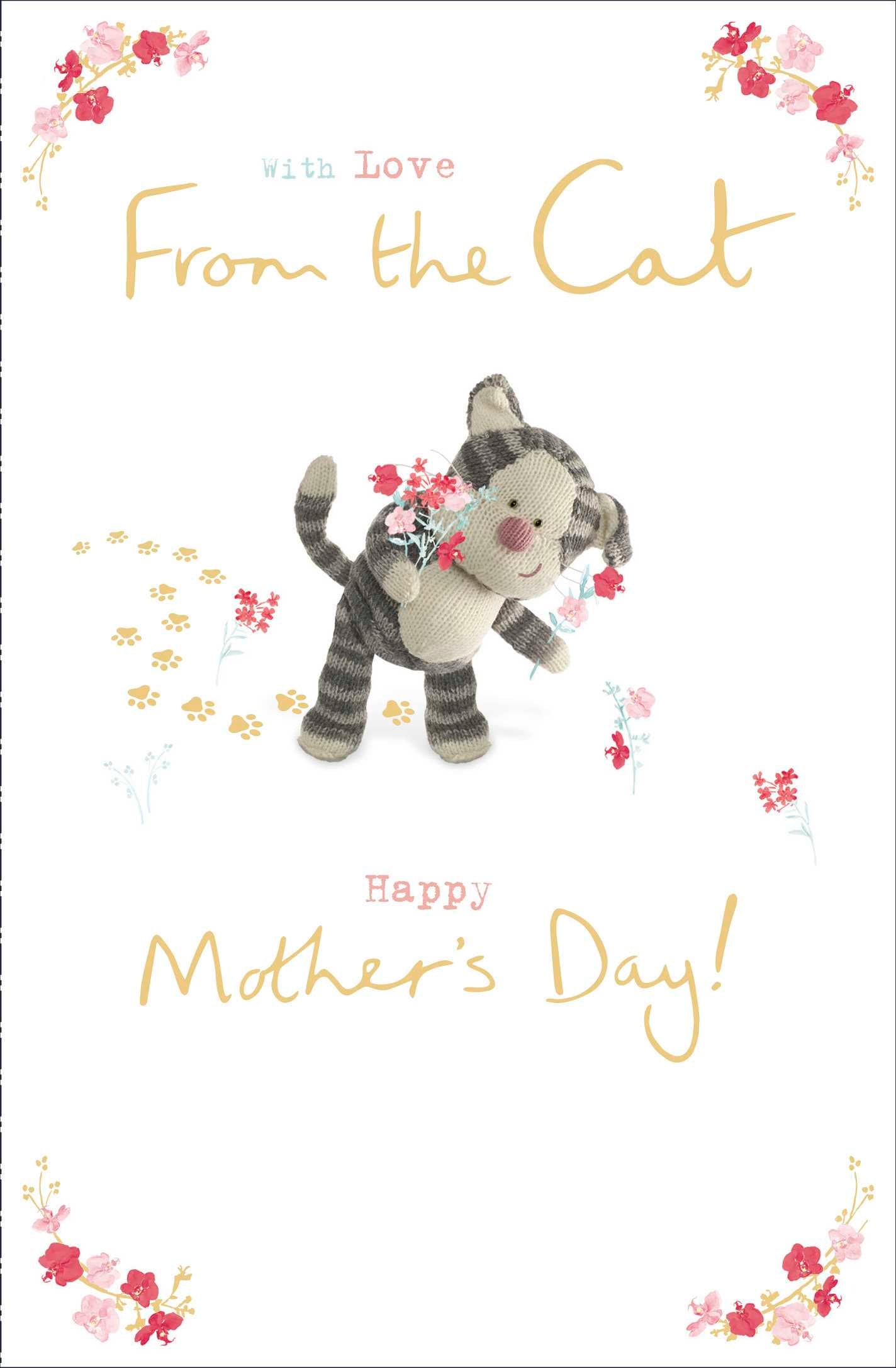 Boofle From The Cat Happy Mother's Day Greeting Card