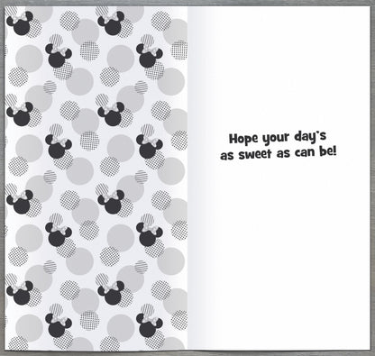 Disney Minnie Mouse Birthday Girl Birthday Greeting Card