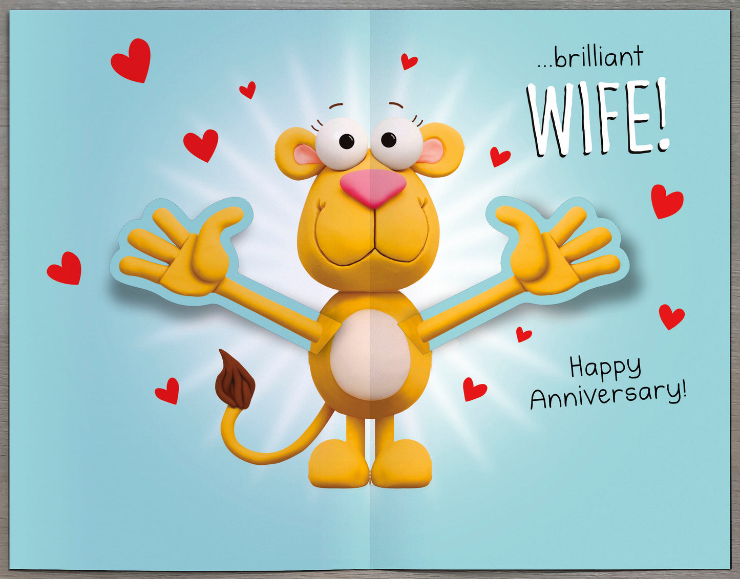 To My Husband You've Got It All Pop Up Funny Greeting Card