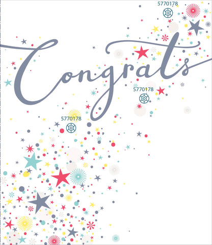 Congrats Good Things Happen Congratulations Greeting Card