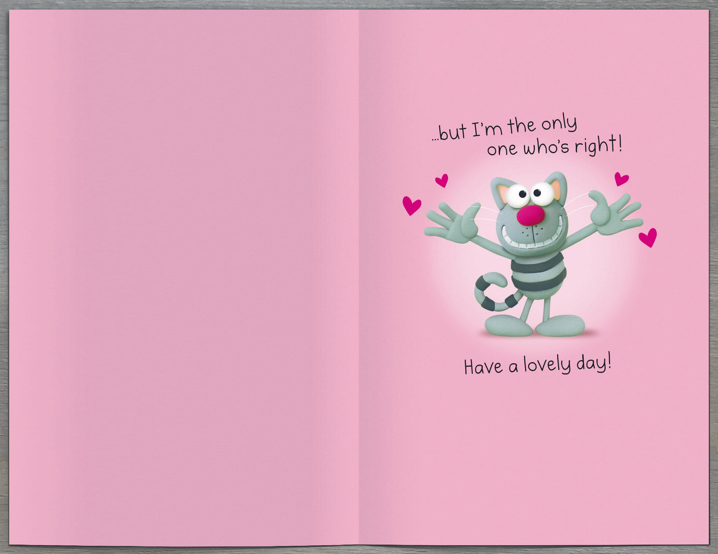 Cute Best Mummy Ever Cat Mother's Day Card