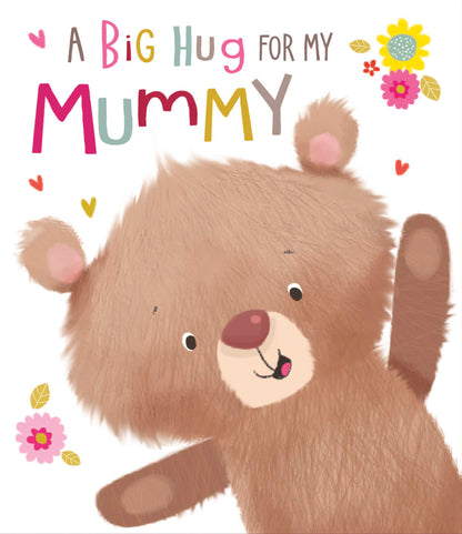 A Big Hug For My Mummy Bear Cute Mother's Day Card