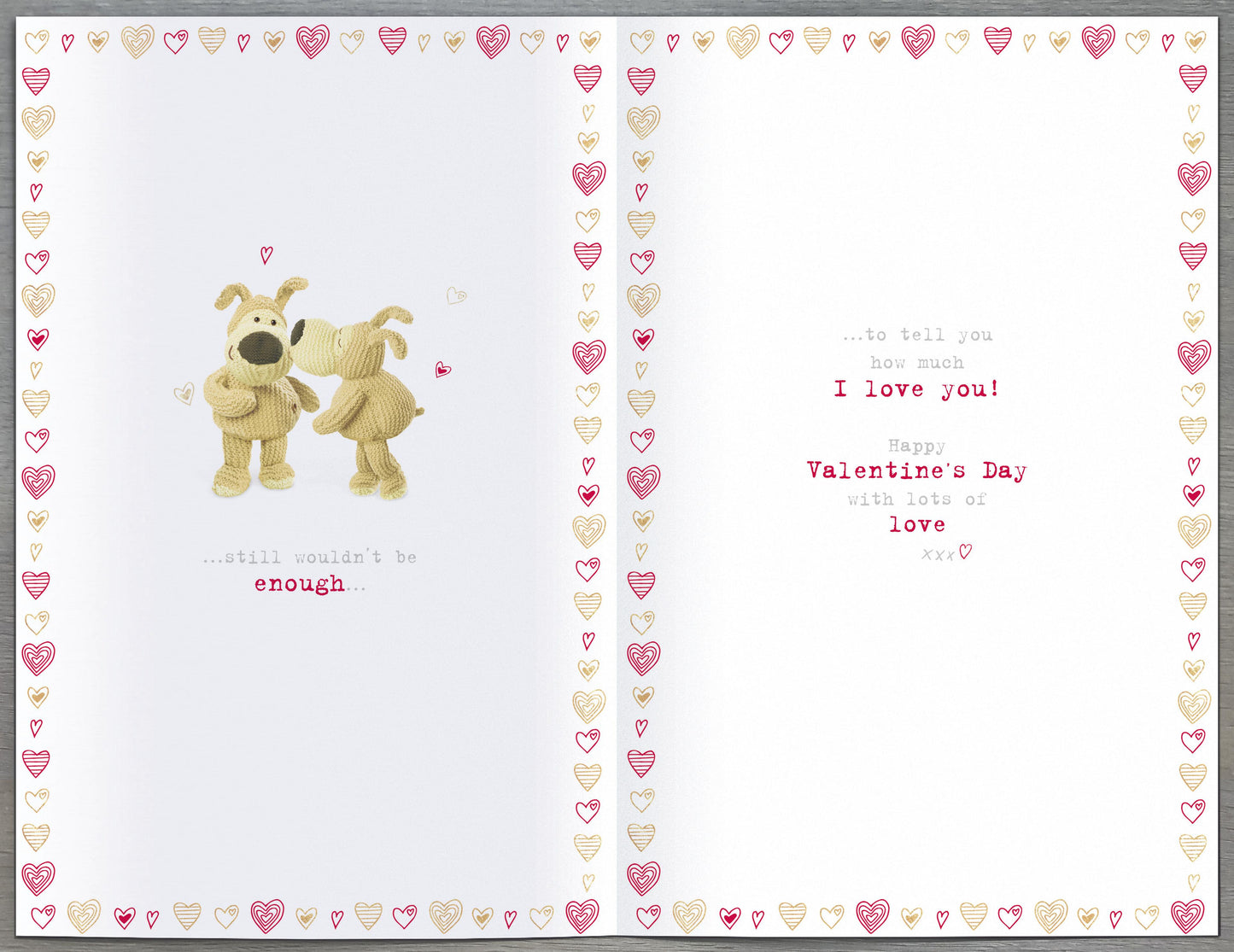 Boofle Gorgeous Boyfriend Valentine's Day Card