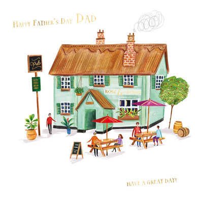 Happy Father's Day The Pub Father's Day Card