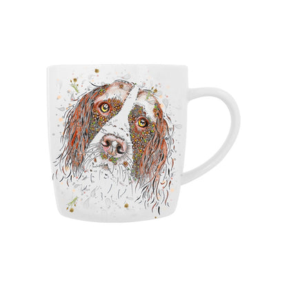 Doodleicious Spaniel Fine China Mug In A Gift Box