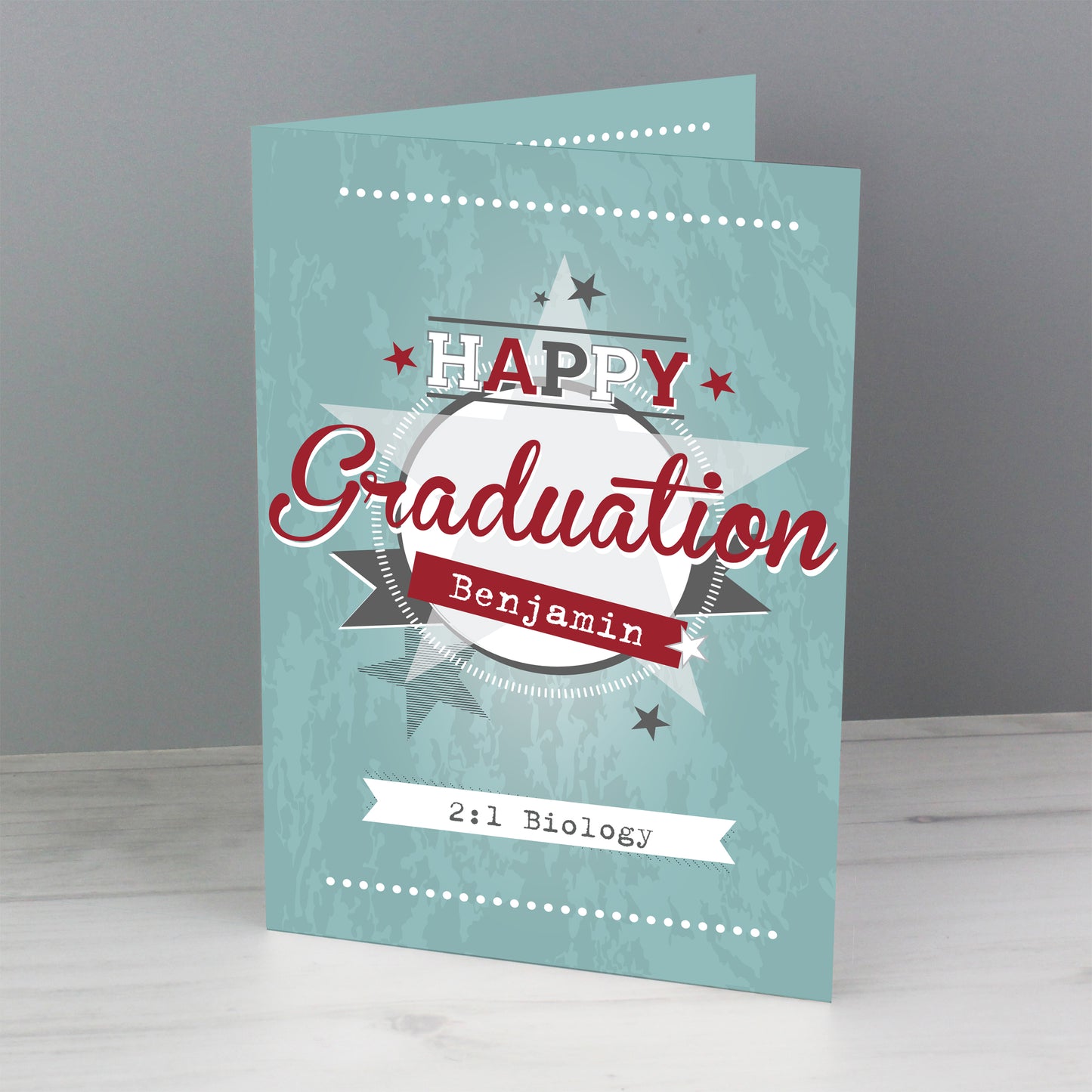 Personalised 50s Retro Card Add Any Name - Personalise It!