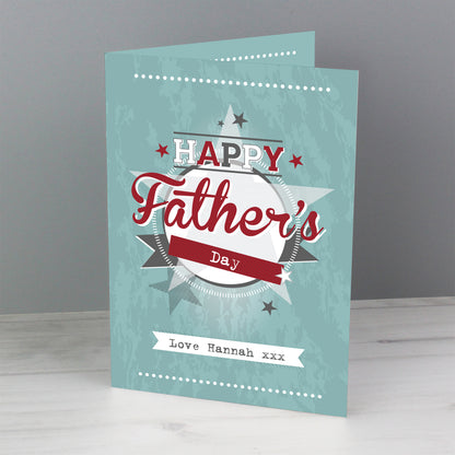 Personalised 50s Retro Card Add Any Name - Personalise It!