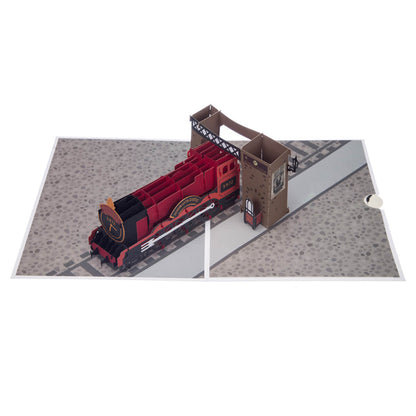 Harry Potter Hogwarts Express Pop-Up Greeting Card