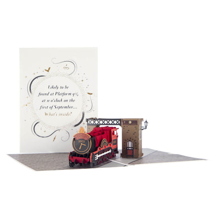 Harry Potter Hogwarts Express Pop-Up Greeting Card