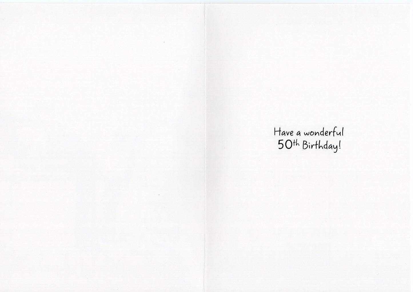 Look At It This Way Reduce The Wine 50th Funny Birthday Card