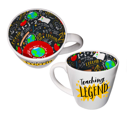 Inside Out Teaching Legend Novelty Mug In Gift Box