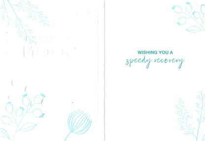 Get Well Soon Speedy Recovery Get Well Card