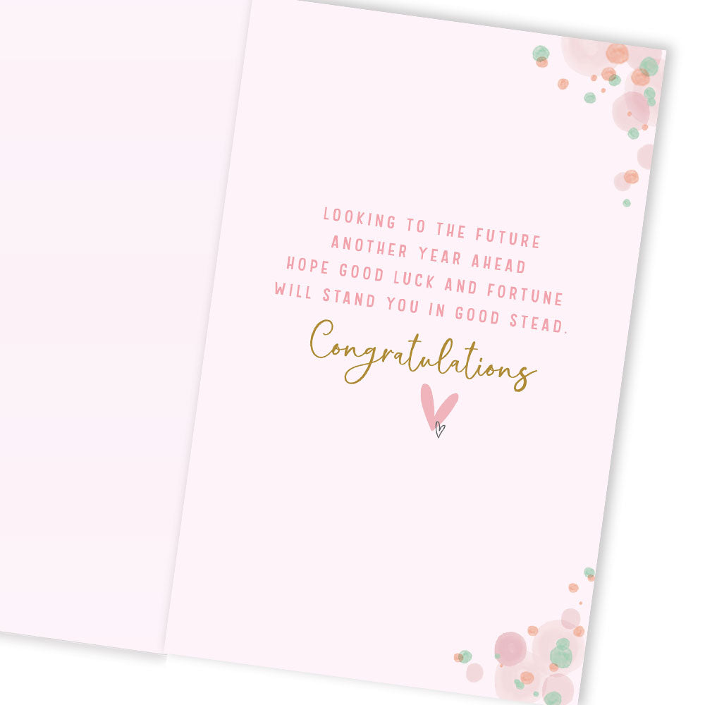 On Your Anniversary Embellished Anniversary Greeting Card Love Kates