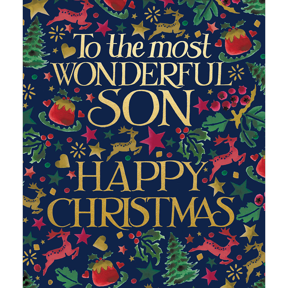 Emma Bridgewater Wonderful Son Festive Christmas Card