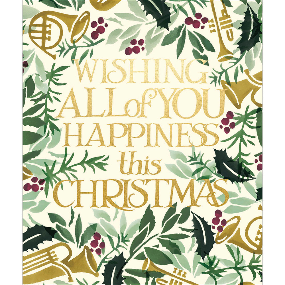 Emma Bridgewater To All Of You Festive Christmas Card