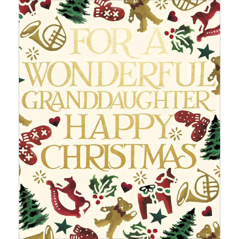 Emma Bridgewater Granddaughter Festive Christmas Card