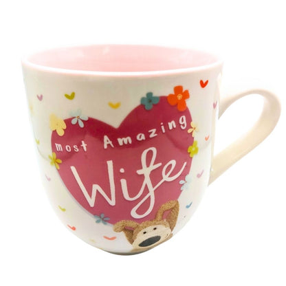 Boofle Amazing Wife Love Blooms Fur-Ever Mug Gift Idea