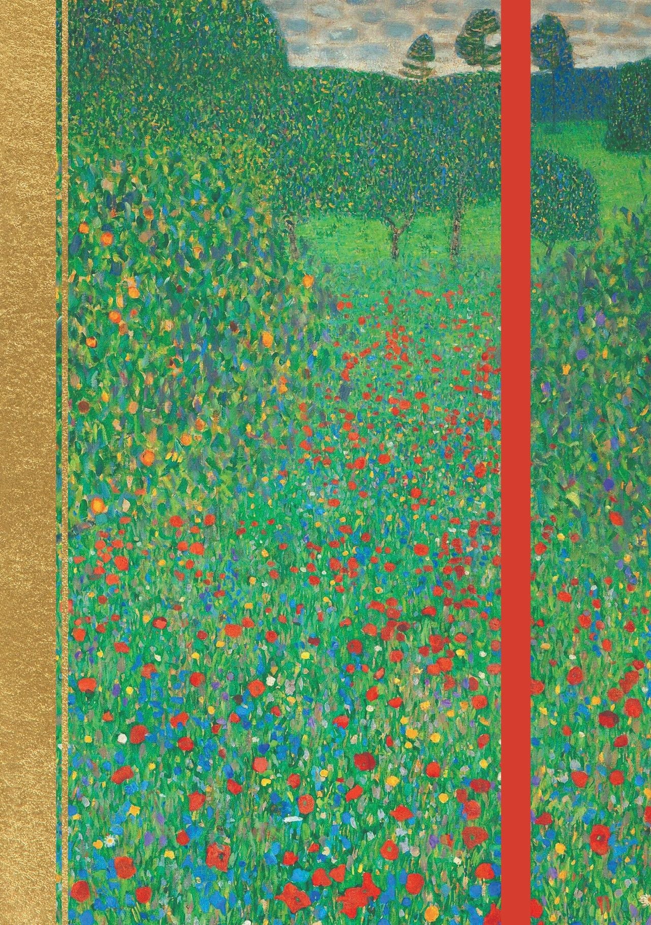 Gifted Stationery Klimt Blooming Meadow A6 Notebook