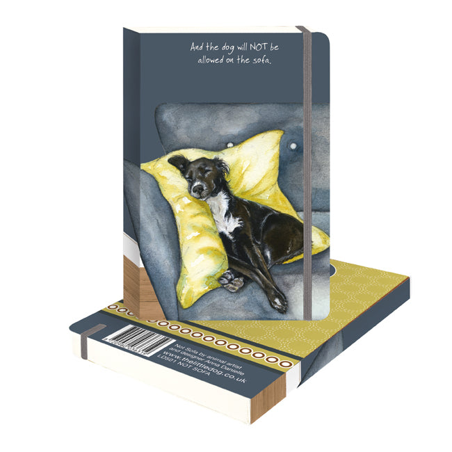 The Little Dog Laughed On The Sofa Dog Themed A5 Notebook