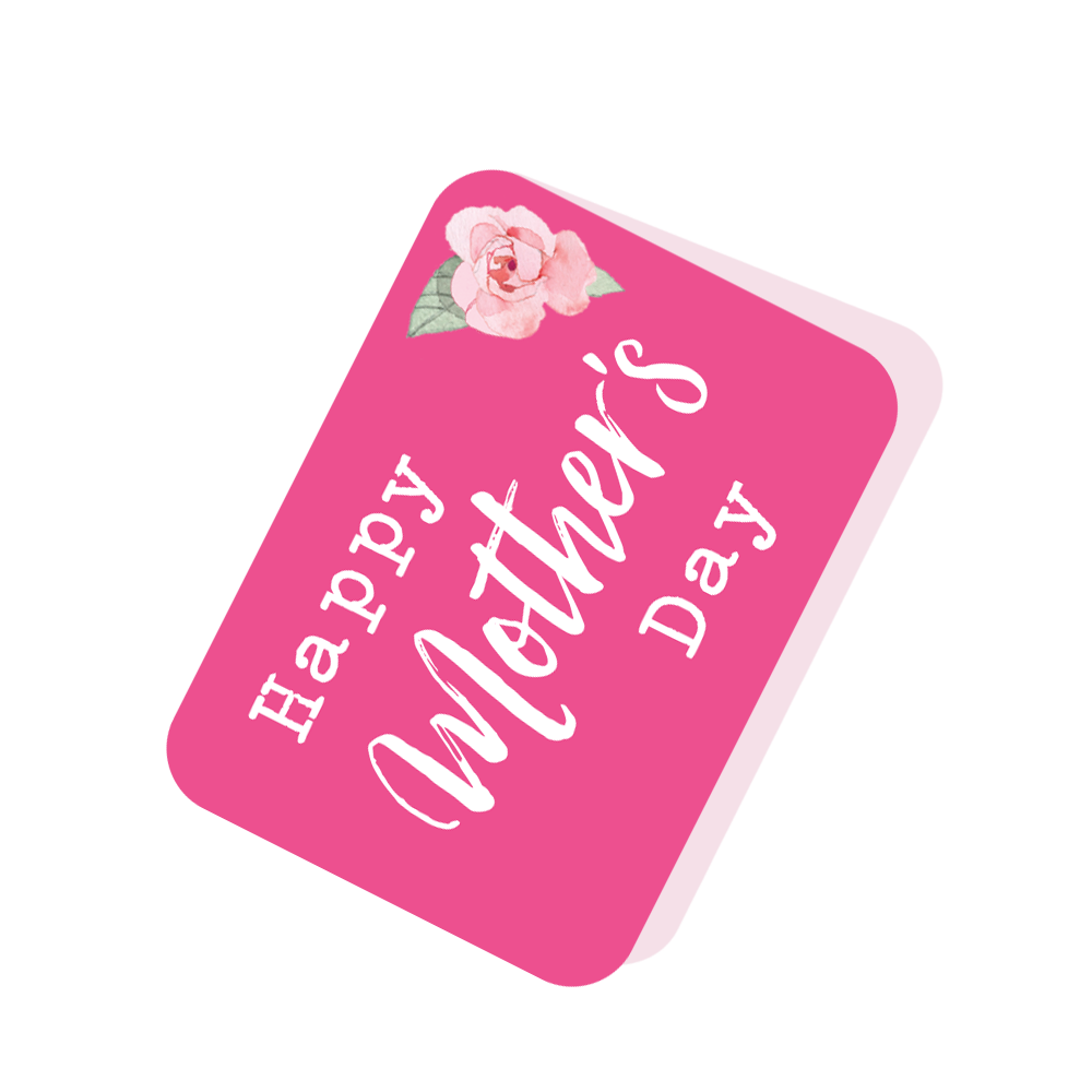 Happy Mother's Day Pink Tag