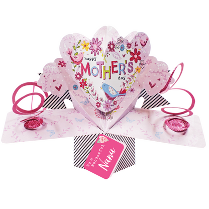 To A Wonderful Nana Happy Mother's Day Pop Up Card