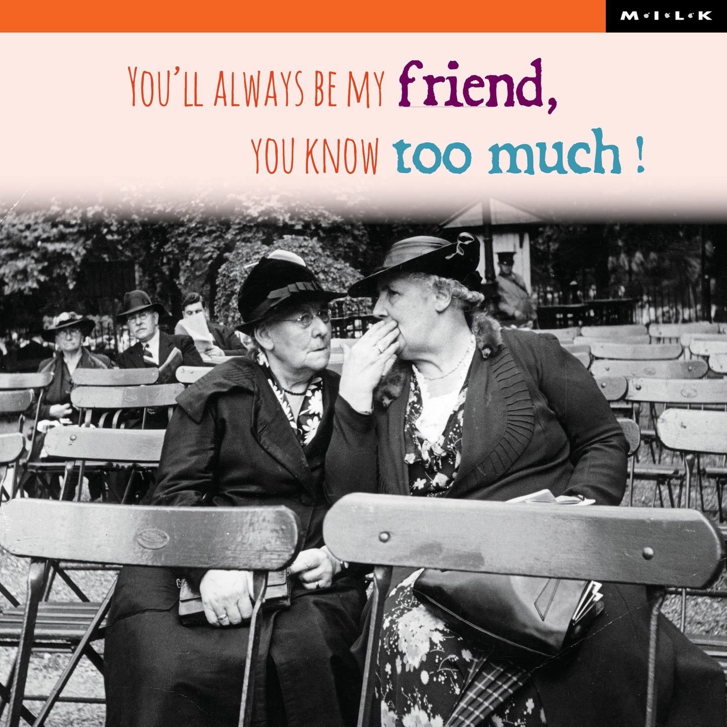 You'll Always Be My Friend Any Occasion Greeting Card