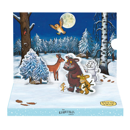 The Gruffalo Music Box Christmas Card Novelty Dancing Musical Cards