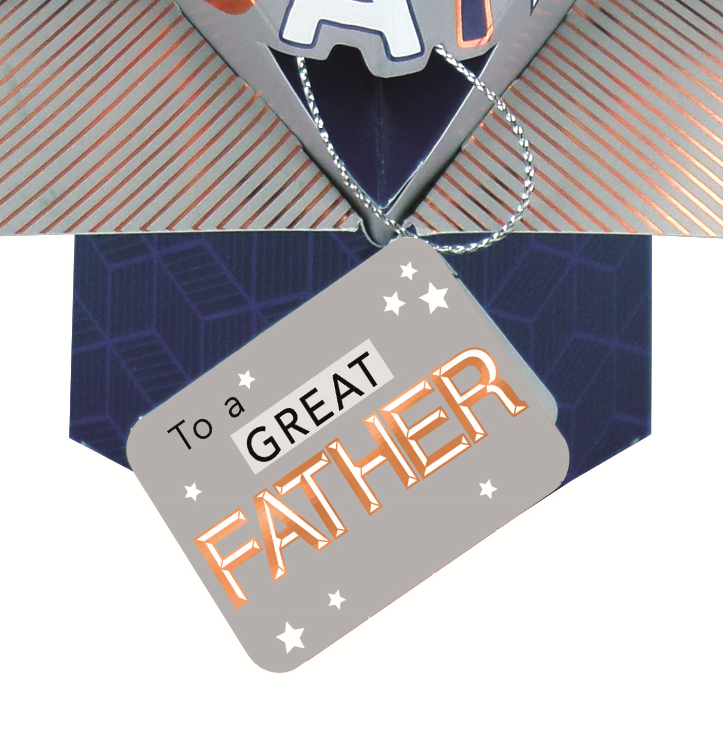 Great Father Happy Birthday Pop-Up Greeting Card