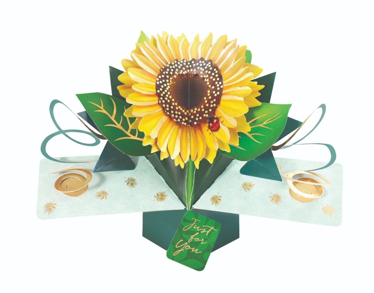 Just For You Sunflower Pop-Up Greeting Card