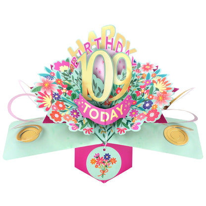 Happy 109th Birthday 109 Today Pop-Up Greeting Card