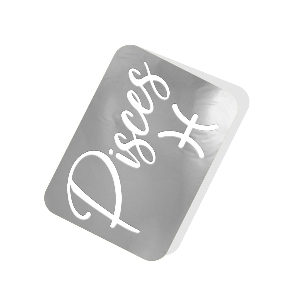 Pisces Silver Tag