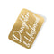 Daughter & Husband Gold Tag