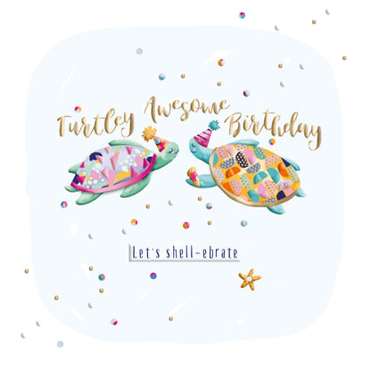 Let's Shell-ebrate Embellished Birthday Greeting Card