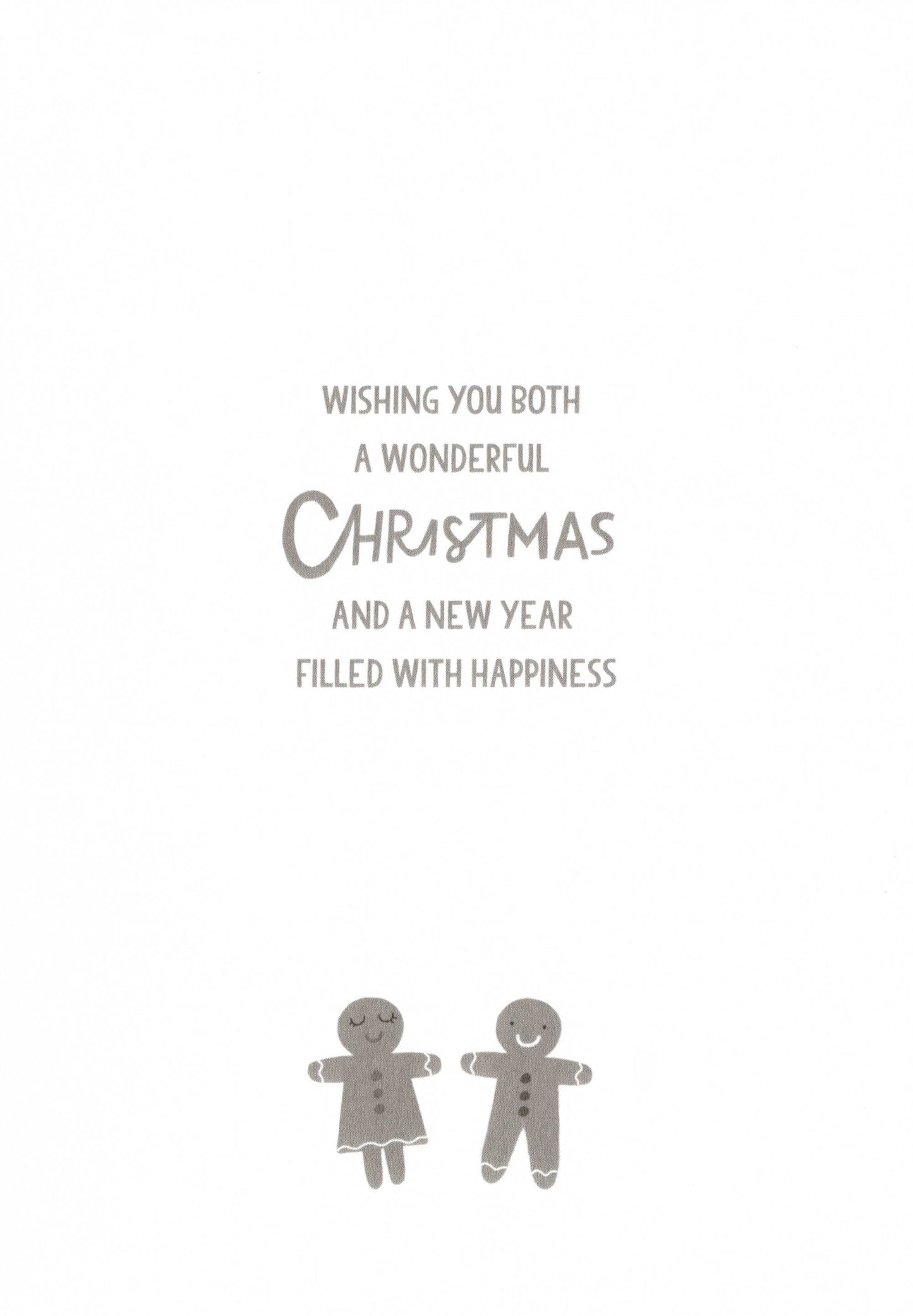 Son & Partner With Love Fun Hand-Finished Christmas Card