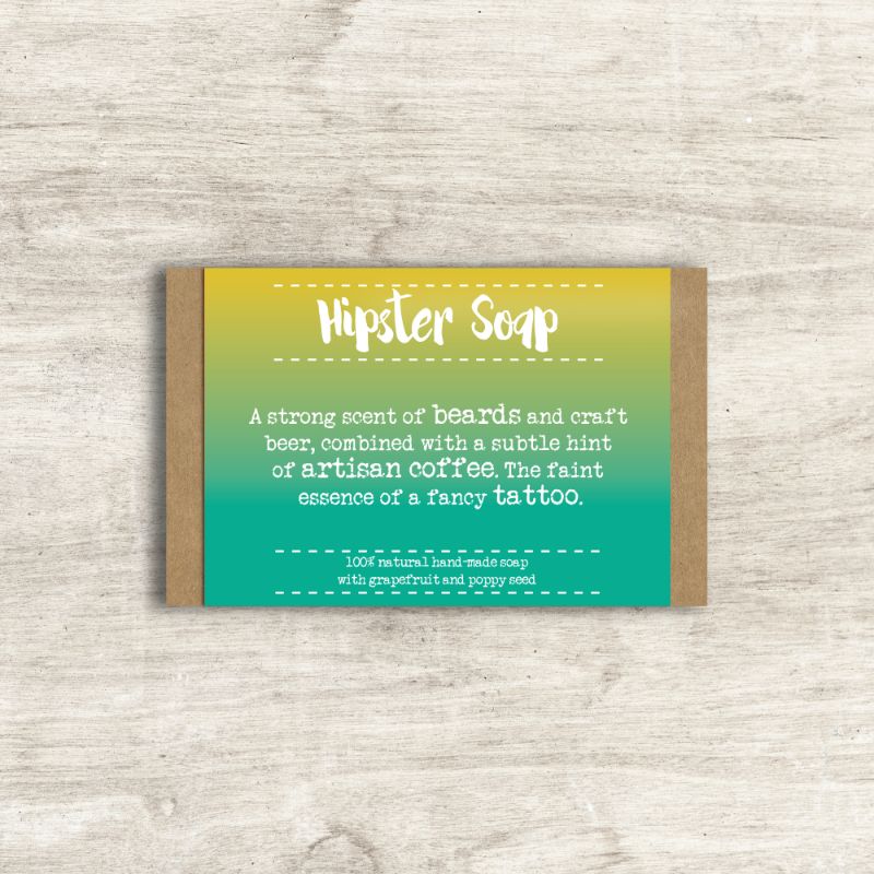 Hipster Soap Bar In Gift Box