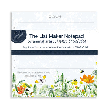 List Maker Notepad Natures Hope Tuppence A Bag To Do List