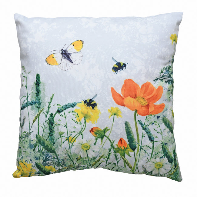 Tuppence A Bag Butterfly, Bees & Wildflowers Cushion Gift